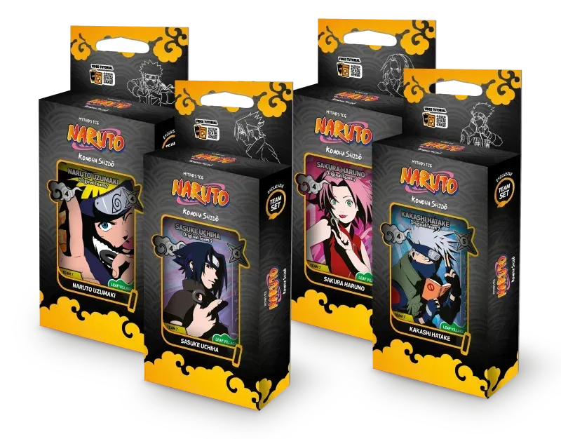 konoha shido team set bundle
